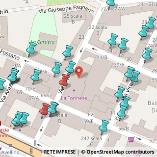 Mappa Via Avellino, 10144 Torino TO, Italia (0.08667)