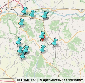 Mappa Via Eugenio Liprandi, 14023 Cocconato AT, Italia (7.86923)