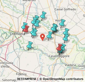 Mappa Via Pieve Gurata, 26042 Cingia De' botti CR, Italia (12.6505)