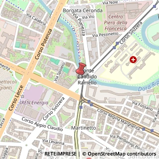 Mappa Corso Svizzera, 129/e, 10143 Torino, Torino (Piemonte)