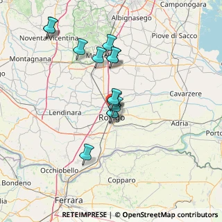 Mappa VIA PORTA ADIGE, 45100 Rovigo RO, Italia (12.75538)