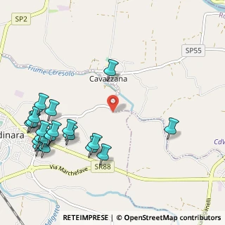 Mappa Via Ceresolo, 45026 Lendinara RO, Italia (1.3435)