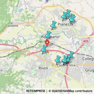 Mappa Via Rivoli, 10091 Alpignano TO, Italia (2.18)