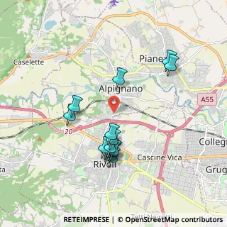 Mappa Strada Provinciale, 10091 Alpignano TO, Italia (1.79071)