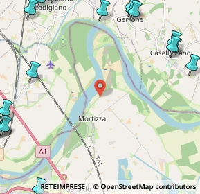 Mappa Strada di Mortizza, 29122 Piacenza PC, Italia (3.775)