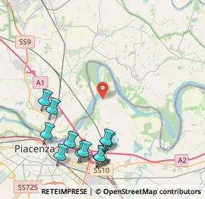 Mappa Strada di Mortizza, 29122 Piacenza PC, Italia (4.995)