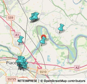 Mappa Strada di Mortizza, 29122 Piacenza PC, Italia (5.24333)