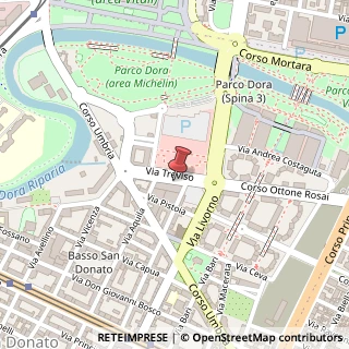 Mappa Via Treviso, 41, 10144 Torino, Torino (Piemonte)