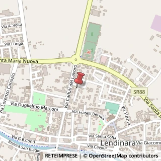 Mappa Via Papa Giovanni XXIII,  5, 45020 Lendinara, Rovigo (Veneto)