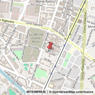 Mappa Via Cuneo, 8, 10152 Torino, Torino (Piemonte)