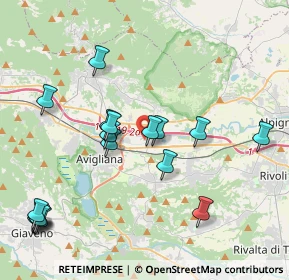 Mappa Via Dora Riparia, 10090 Buttigliera alta TO, Italia (4.64222)