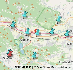 Mappa Via Dora Riparia, 10090 Buttigliera alta TO, Italia (5.06308)