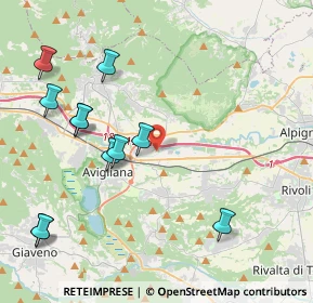 Mappa Via Dora Riparia, 10090 Buttigliera alta TO, Italia (4.73545)