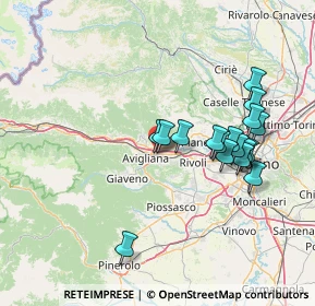 Mappa Via Dora Riparia, 10090 Buttigliera alta TO, Italia (14.03059)
