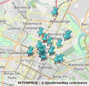 Mappa Largo Francesco Cigna, 10152 Torino TO, Italia (1.40158)