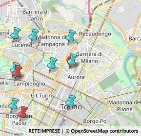 Mappa Largo Francesco Cigna, 10152 Torino TO, Italia (2.60818)