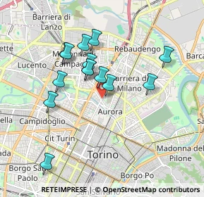 Mappa Largo Francesco Cigna, 10152 Torino TO, Italia (1.63929)