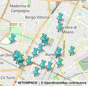Mappa Largo Francesco Cigna, 10152 Torino TO, Italia (1.0985)