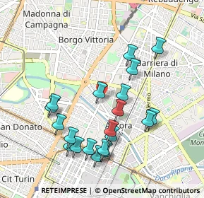 Mappa Largo Francesco Cigna, 10152 Torino TO, Italia (0.9775)