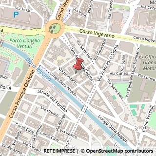 Mappa Via Piossasco,  13, 10152 Torino, Torino (Piemonte)