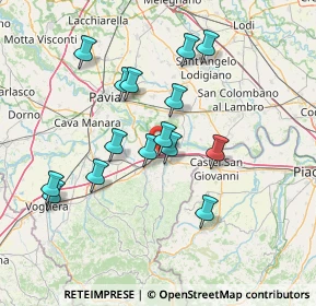 Mappa Via Zaccagnini, 27049 Stradella PV, Italia (13.43467)