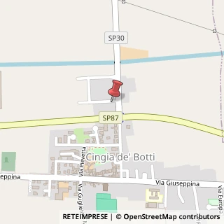Mappa Via XXIV Aprile, 61, 26042 Cingia de' Botti, Cremona (Lombardia)