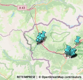 Mappa Piazzale della Difensiva, 10052 Bardonecchia TO, Italia (8.6475)