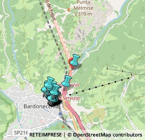 Mappa Piazzale della Difensiva, 10052 Bardonecchia TO, Italia (1.02222)