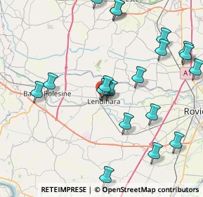 Mappa Via Caduti del Lavoro, 45026 Lendinara RO, Italia (9.115)