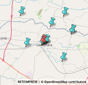 Mappa Via Sanudo, 45026 Lendinara RO, Italia (2.60357)