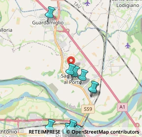 Mappa Via P. Borsellino, 26865 San Rocco al Porto LO, Italia (3.194)