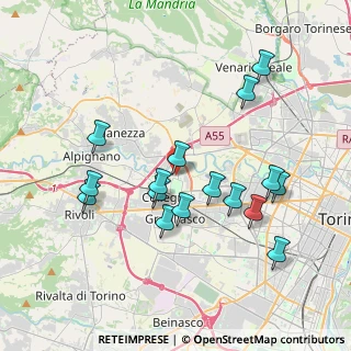 Mappa Strada S. Lorenzo, 10093 Collegno TO, Italia (3.78125)
