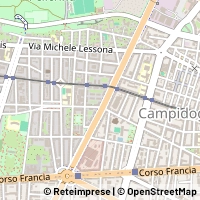 Mapa Torino