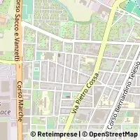 Mapa Torino