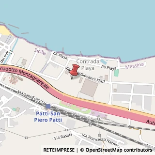 Mappa Via Papa Giovanni XXIII, 29, 98066 Patti, Messina (Sicilia)