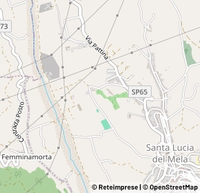 Mappa Via ii mezo casale, 98046 Santa Lucia Del Mela ME, Italia (0.37308)