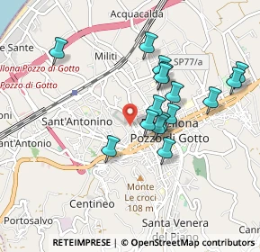 Mappa Via Professore, 98051 Barcellona Pozzo di Gotto ME, Italia (0.91063)