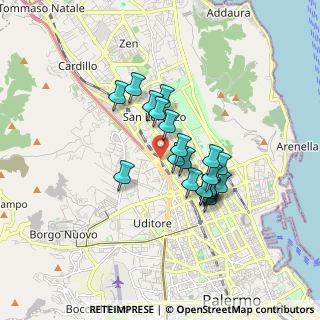 Mappa Via Monti Iblei, 90145 Palermo PA, Italia (1.4785)