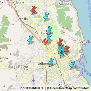 Mappa Via Monti Iblei, 90145 Palermo PA, Italia (2.03917)