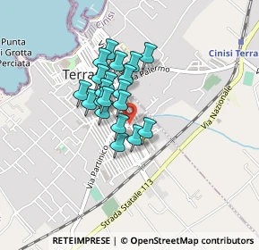 Mappa Via Francesco Paolo Perez, 90049 Terrasini PA, Italia (0.321)
