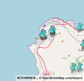 Mappa Via Francesco Paolo Perez, 90049 Terrasini PA, Italia (5.26308)