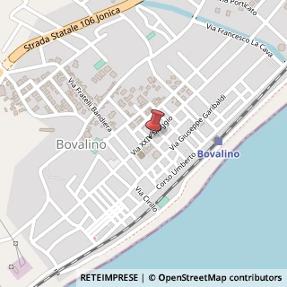 Mappa Via Vittoria, 22, 89034 Bovalino, Reggio di Calabria (Calabria)
