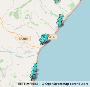 Mappa Via Vittoria, 89034 Bovalino RC, Italia (4.25333)