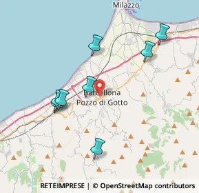 Mappa Via Trento, 98051 Barcellona Pozzo di Gotto ME, Italia (5.51091)
