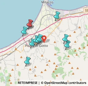 Mappa Largo S. Giorgio, 98051 Barcellona Pozzo di Gotto ME, Italia (3.55545)