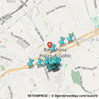 Mappa Via Arcodaci Tenente Colonnello, 98051 Barcellona Pozzo di Gotto ME, Italia (0.4715)