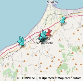 Mappa Via Arcodaci Tenente Colonnello, 98051 Barcellona Pozzo di Gotto ME, Italia (1.73818)