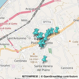 Mappa Via Arcodaci Tenente Colonnello, 98051 Barcellona Pozzo di Gotto ME, Italia (0.52615)