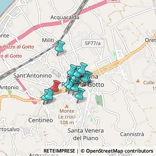 Mappa Via Arcodaci Tenente Colonnello, 98051 Barcellona Pozzo di Gotto ME, Italia (0.58067)