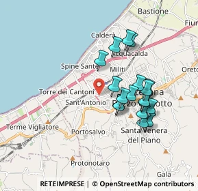 Mappa SS S. Antonino, 98051 Barcellona Pozzo di Gotto ME, Italia (1.76389)